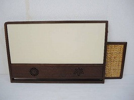 風炉先屏風 菊桐透かし 結界｜茶道具｜買取実績紹介｜骨董品買取・売却